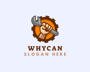 Handyman Wrench Mechanic Logo