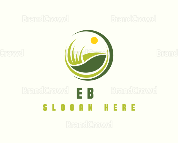 Landscaping Grass Lawn Logo