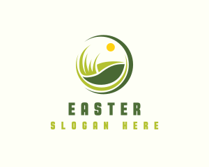 Landscaping Grass Lawn Logo