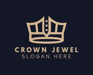 Deluxe Crown Jewel logo design