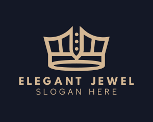 Deluxe Crown Jewel logo design