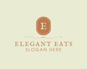 Rustic Retro Oval Boutique logo design