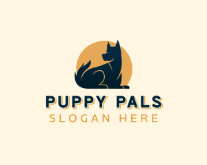 Animal Dog Puppy logo design