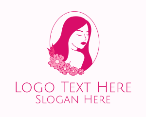 Floral Lady Salon Logo