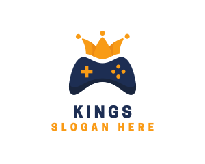 Controller Crown Gaming logo design