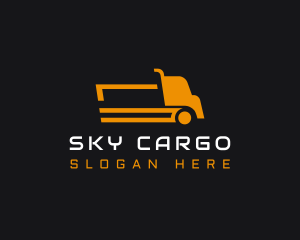 Delivery Truck Vehicle logo design