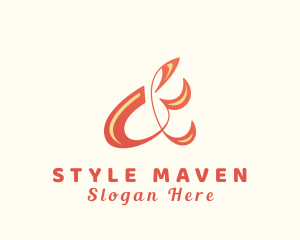 Fashionista - Stylish Ampersand Lettering logo design