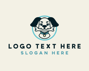 Puppy Dog Bone Logo