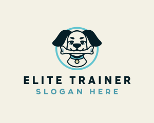 Puppy Dog Bone logo design