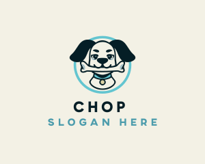 Puppy - Puppy Dog Bone logo design