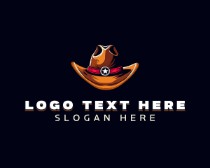 Sheriff Cowboy Hat Logo