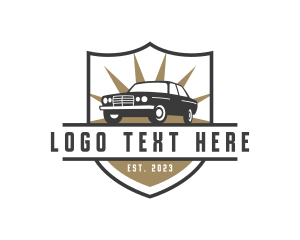Valet - Luxury Car Garage logo design