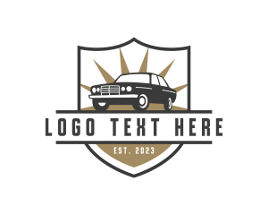 Luxury Car Garage Logo