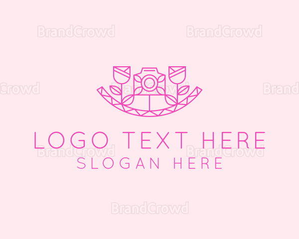 Pink Flower Photography Logo