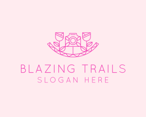 Pink Flower Photography logo design