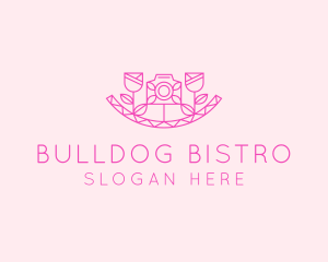 Pink Flower Photography logo design