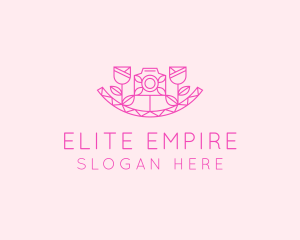 Pink Flower Photography logo design