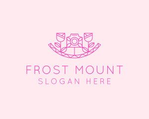 Pink Flower Photography logo design