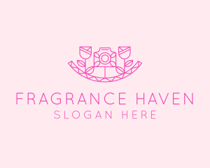 Pink Flower Photography logo design