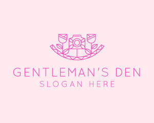 Pink Flower Photography logo design