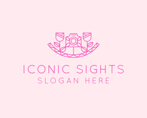 Pink Flower Photography logo design