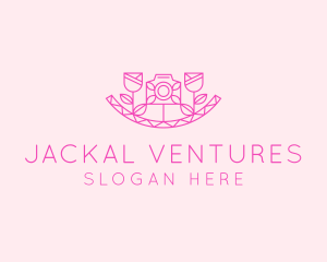 Pink Flower Photography logo design