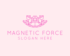 Pink Flower Photography logo design