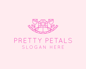 Pink Flower Photography logo design