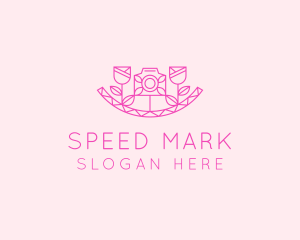 Pink Flower Photography logo design