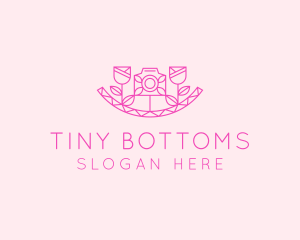 Pink Flower Photography logo design