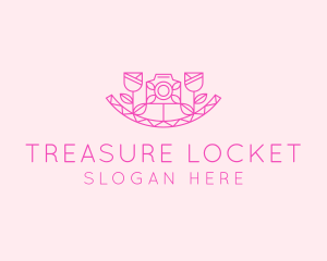 Pink Flower Photography logo design