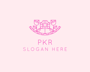 Pink Flower Photography logo design