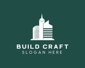 Real Estate Building logo design