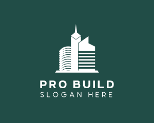 Real Estate Building logo design