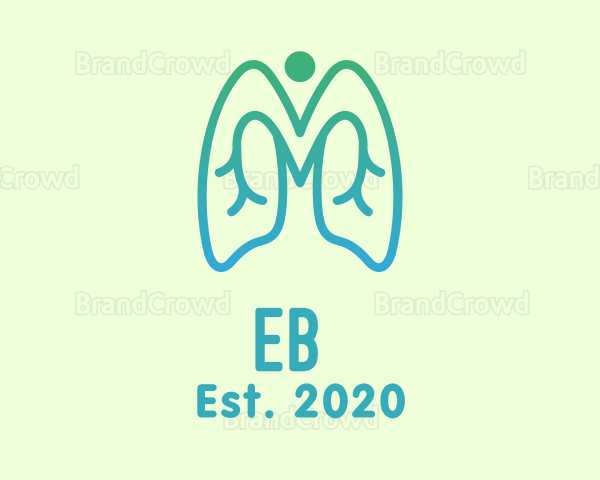 Gradient Respiratory Lungs Logo