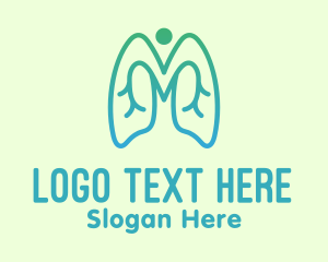 Gradient Respiratory Lungs Logo