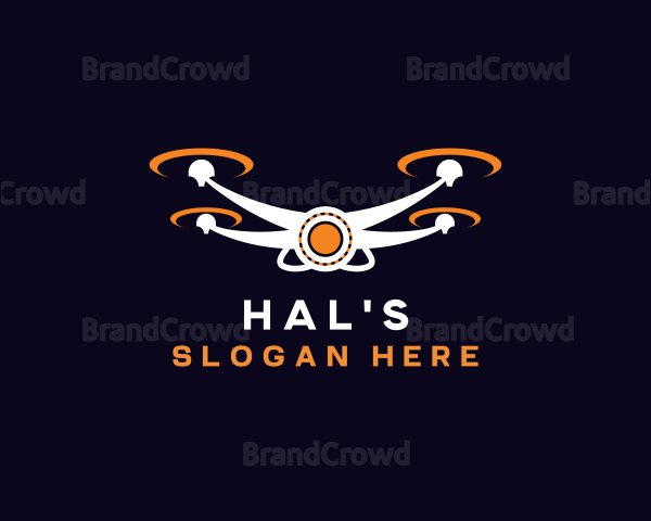 Surveillance Camera Drone Logo