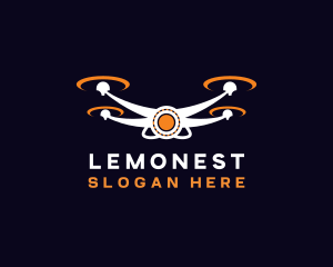 Surveillance Camera Drone Logo