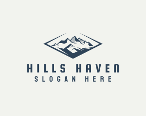 Mountain Nature Travel logo design