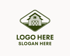 Rustic Old Barn Logo