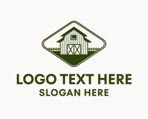 Rustic Old Barn Logo