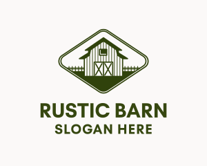 Rustic Old Barn logo design