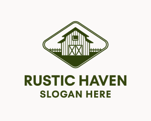 Rustic Old Barn logo design