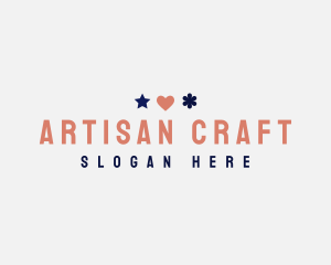 Craft - Playful Craft Shape logo design