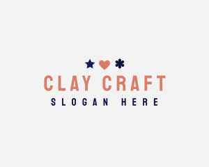 Playful Craft Shape  logo design