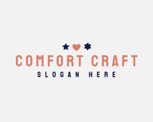 Playful Craft Shape  logo design