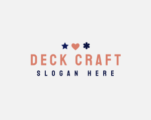 Playful Craft Shape  logo design