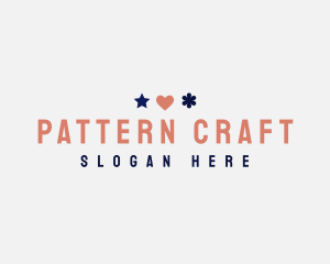 Playful Craft Shape  logo design