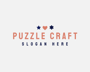 Playful Craft Shape  logo design