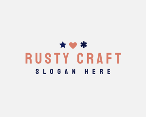 Playful Craft Shape  logo design